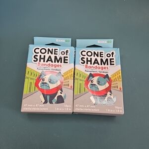 NIB Gamago Cone Of Shame Bandages  2 Boxes